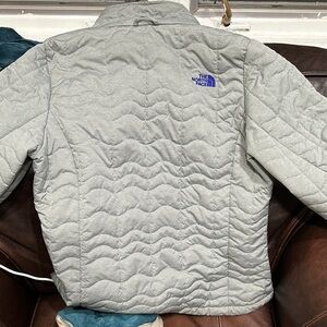 The North Face Gray Quilted Jacket
